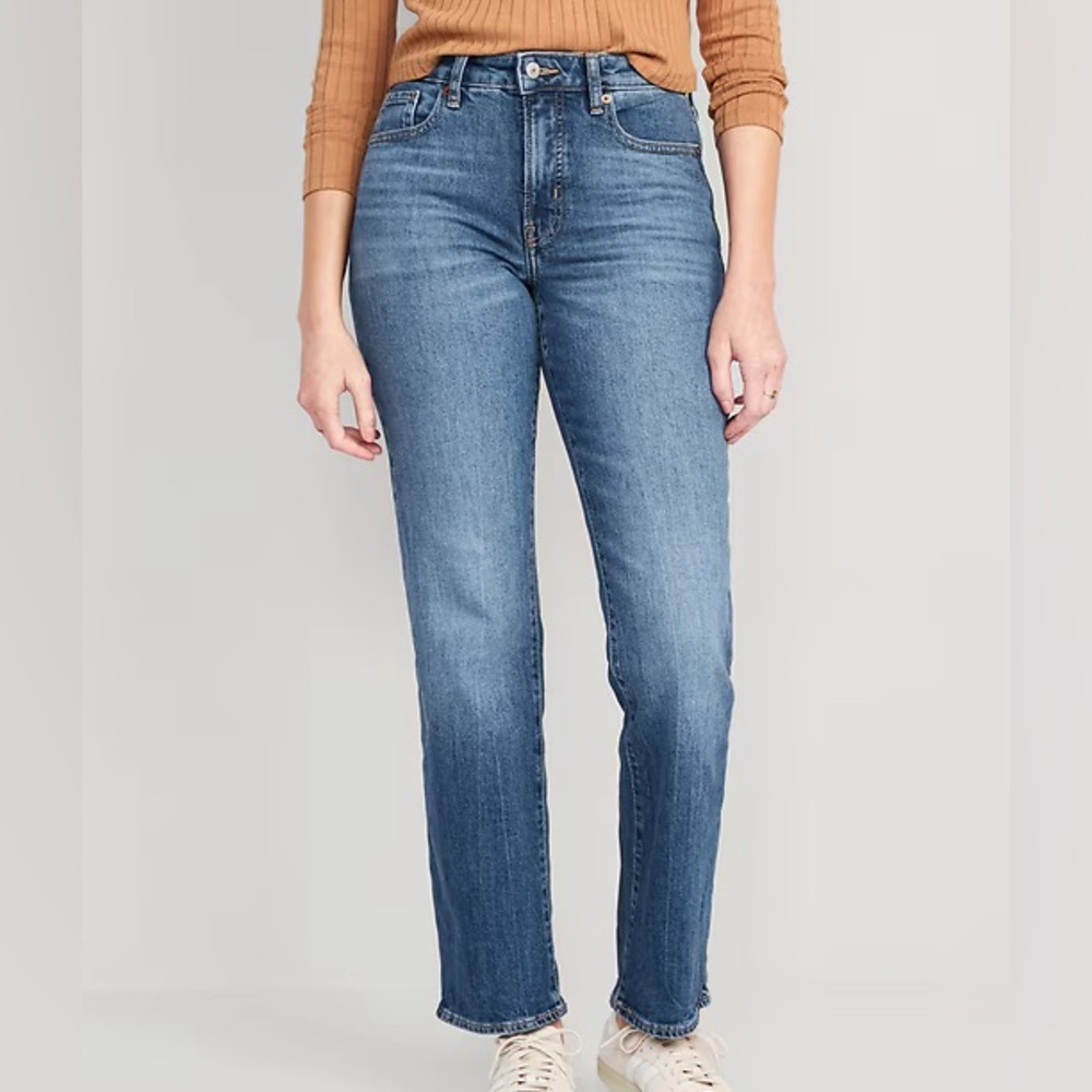 Old Navy OG Straight High Rise Jeans Size 6